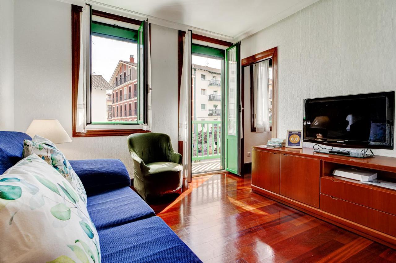 Luminoso Apartamento En Hondarribia Con Terraza, Centro, 3Hb Eksteriør bilde
